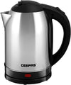 Coffee and Espresso Maker - 1 to 3 Cups Per Pressing,Black & Geepas Electric Kettle, 1500W | Stainless Steel Cordless Kettle | Boil Dry Protection & Auto Shut Off | 1.8L Jug Kettle