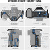 G9 II S5 II Cage S5 IIX Cage Camera with HDMI Cable Clamp NATO Rail Arca QR Base 3/8 Inch ARRI 1/4 Inch Thread Cold Shoe, Compatible with Panasonic LUMIX S5 II/S5 IIX DJI RS2 RS3 Gimbal, CA020