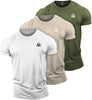 Men's Gym T-Shirt - 3 T-Shirt Bundle - Bodybuilding Training Top