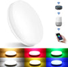 Smart D Ceiling Light Dimmab, RGB Colour Changing Ceiling Light, App or Voice Control, IP54 Waterproof Bathroom Light, 15W 1250lm, Warm to Cool White Tunab, Work with Axa and Goog Home