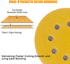 0PCS 25mm Sanding Discs, Orbital Sander Discs Include 60 80 00 20 50 80 240 320 400 600 and 800 Grit Sand Sheets