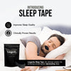 Sleep Tape (Black) - Mouth Tape for Sleeping, Snoring Aid, Improved Nasal Breathing, Strong But Gentle Adhesion (30 Strips)