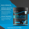 Creatine Monohydrate Powder 5000mg - 500g After/Pre Workout Powder - for Recovery & Physical Performance - Men & Women Exercise Supplement - Vegan - 100 Servings - Unflavoured - UK Made by