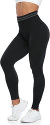 Women's Seamless High Waisted Yoga Leggings Stretch Gym Workout Running Leggings