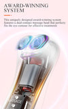 EMS Eye Massager,Anti-Aging Eye Massager with with Microcurrent and Heating, Smooth Fine Lines,Reduce Puffiness and Dark Circles, Double Contact Anti-Fatigue Eye Massager 1883