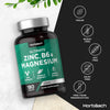 Zinc, Magnesium and Vitamin B6 Supplement | ZM6 - High Strength | 180 Vegan Tablets | Ultimate Muscle Support | by Horbaach