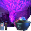 Galaxy Projector, Star Projector with Remote Control, Night Light Projector with Timer, Bluetooth USB Colour Changing Music Night Light