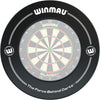 Black Printed Dartboard Surround