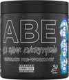 Bundle ABE Pre Workout 375g + 700ml Protein Shaker | All Black Everything Pre Workout Powder, Energy & Physical Performance with Creatine, Beta Alanine (ICY Blue Raz)