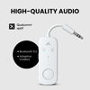 Relay - Premium Airplane Bluetooth 5.3 Adapter, Supports 2 AirPods or Headphones with aptX Adaptive, 3.5mm AUX Jack Wireless Audio Transmitter for Planes, Airline, Travel, TV