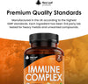 Vitamin D Tablets - Immune Booster Complex - Enriched with Immune System Vitamins C, D, B12, Zinc, Turmeric & Elderberry - Immune Support Made in The UK Immunity Booster by New Leaf 120 Tablets