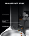 Automatic Cat Feeder, 2.4GHz Auto Cat Feeder with App Control 3L, Low Food & Blockage Sensor, 304 Stainless Steel Bowl, Fresh Lock Technology,1-30 Meals/Day Anti-Clog Pet Feeder, White