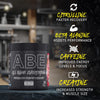 ABE Pre Workout - All Black Everything Pre Workout Powder, Energy & Physical Performance with Citrulline, Creatine, Beta Alanine (375g - 30 Servings) (Tropical)