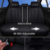 Car Seat Covers Full Set Universal for 5 Seats, Universal Fit For Most Cars, SUV, Sedans and Pick-up Trucks, Waterproof Automotive Seat Protector, Luxury Leather Car Seat Cushion, Airbag Compatible