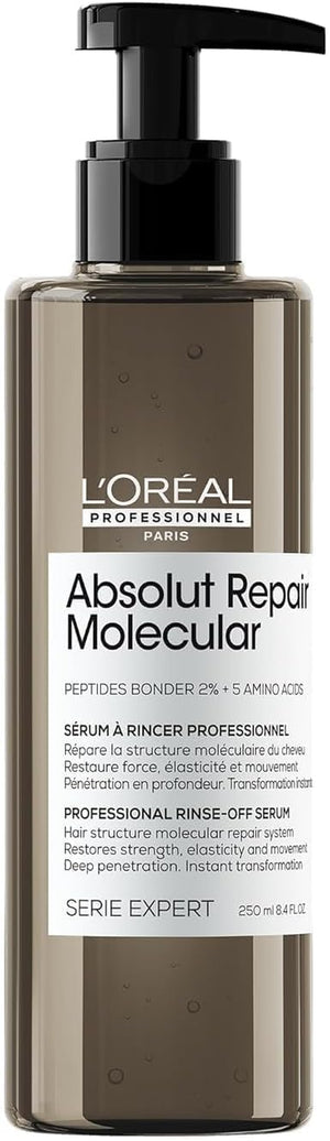 L’Oréal Professionnel, Absolut Repair Molecular Rinse Off Serum Liquid Conditioner for damaged hair 250ml