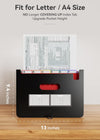 Expanding File Folders, A4 Accordion Document Organiser Folder Portable Rainbow File Organiser Filing Boxes High Capacity Storage Bag for School/Home/Office
