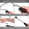 UHF Wireless Microphone Headset:  2.4G Wireless Mic Headset and Handheld 2 in 1, 50m Wireless Transmission Wireless Microphones & Receiver for Voice Amplifier, Speakers, Teacher