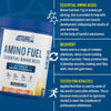 Amino Fuel - Amino Acids Supplement, EAA Essential Amino Acids Powder, Muscle Fuel & Recovery (390g - 30 Servings) (Fruit Salad)