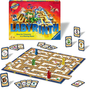 Labyrinth - Moving Maze Family Board Game for Kids and Adults Age 7 and Up - 2 to 4 Players - Christmas Gifts for Boys and Girls