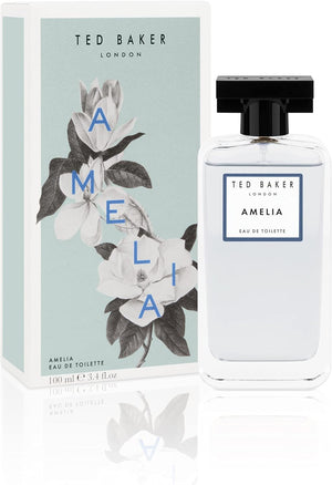 Floret Amelia EDT, Rhubarb and Magnolia Top Notes with Tonka and Maple Base Notes, Glass Bottle, Amelia Fragrance, 100ml