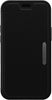 Strada Case for iPhone 12 mini, Shockproof, Drop proof, Premium Leather Protective Folio with Two Card Holders, 3x Tested to Military Standard, Black