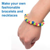 AR290 Star Beads (Pack of 400) for Kids Jewellery to Make & Decorate Arts & Crafts Supplies