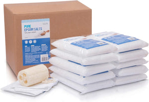 Pure Epsom Salts | Magnesium Sulphate Bath Salt | 10 Kg Pack by  | Ideal for Relieving Sore Muscles | Reduces Inflammation