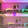 5M Neon LED Rope Lights, Waterproof LED Lights for Bedroom Flexible LED Light Strip with Remote and APP Control, RGB Lighting Strip for Indoors Outdoors Bedroom Room Home Decor