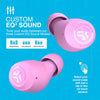 Go Air Pop+ True Wireless Earbuds, In Ear Headphones, Bluetooth Earphones, 35H Playtime Ear Buds, Bluetooth Earbuds with Microphone, USB-C Charging Case, Multipoint, EQ3 Sound, Pink