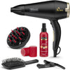 TRESemme Keratin Smooth 2200W Volume Shine Hair Dryer Gift Set, Diffuser Dryer, paddle brush, hair rollers, ionic conditioning