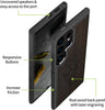 Wood Case for Galaxy S24 Ultra Case 2024 [Natural Wood & Black Soft TPU] Shockproof Protective Cover Unique Wooden Case Compatible with Samsung S24 Ultra (Viking Compass-Blackwood)