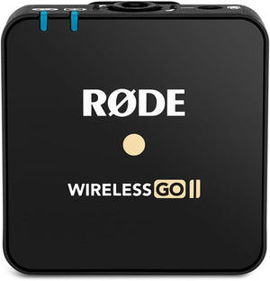 Wireless GO II TX Ultra-compact Wireless Transmitter with Built-in Microphone, On-board Recording and up to 200m Range for Filmmaking, Interviews and Content Creation (Transmitter Only)