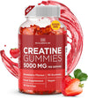 RM Creatine Gummies 5000mg MAX - 90 Gummies, 1 Month Supply (Strawberry Flavour) - Creatine Monohydrate - Pre Workout Gym Supplement for Men & Women - Vegan & Gluten Free