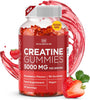 RM Creatine Gummies 5000mg MAX - 90 Gummies, 1 Month Supply (Strawberry Flavour) - Creatine Monohydrate - Pre Workout Gym Supplement for Men & Women - Vegan & Gluten Free