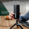 UM 3.0, USB Microphone for Podcasts, Streaming, Home Office, Cardioid Characteristic, Headphone Connection, Compatible with PC/Mac/PS4/PS5, Black