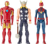 Titan Hero Series Action Figure Multipack, 6 Action Figures, 30-cm Toys, Inspired Comics, for Children Aged 4 and Up