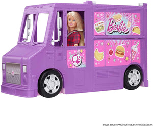 Fresh 'n' Fun Food Truck, with 30+ Realistic Play Pieces: Menu Board, Pots, Utensils, Serving Trays, Plate; For Ages 3 Years Old & Up, GMW07