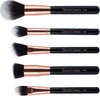 17 Piece Professional Makeup Brush Set: Make up brushes with Case, Beauty Blender, Brush Cleaner, Product Guide and Gift Box