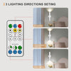 Battery Operated Wall Light White, LED Motion Sensor Wall Lamp Indoor, Portable Magnetic Rechargeable Flashlight for Bedroom Hallway Stair Power Cut, Dimmable and 3 Colours, (Single)