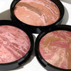 Baked Blush-n-Bronze Marbleized 2-in-1 Sculpting Bronzer Blush - Ginger Bronze - Contour Face with a Radiant Flush