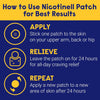 Nicotine Patch Stop Smoking Aid Step 1, 21 mg 24 Hour 21 Patches