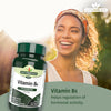 Vitamin B6 100mg – High Strength Pyridoxine – Supports Energy, Hormonal Balance & Nervous System – Vegan, Gluten-Free, Non-GMO Daily Food Supplement – 100 Tablets