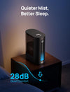 6L Smart Humidifier for Large Room, Warm and Cool Mist for Bedroom Baby, 60H Timer, High Precision Humidity Sensor, Indicator Light, Oil Diffuser for Home, Plants, Works with Alexa, Black