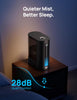 6L Smart Humidifier for Large Room, Warm and Cool Mist for Bedroom Baby, 60H Timer, High Precision Humidity Sensor, Indicator Light, Oil Diffuser for Home, Plants, Works with Alexa, Black