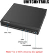 DVD Player for TV, All Region Free DVD CD Recorded Disc Player with HD 1080P (balck-3)