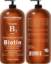 Biotin Shampoo and Conditioner Set 500ml for Thinning Hair – Thickening Formula for Hair Loss Treatment – For Men & Women – Anti Dandruff – Packaging May Vary