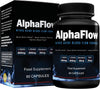 AlphaFlow L-Arginine, L-Citrulline & Beta Alanine | 1340mg Nitric Oxide (NO) Booster for Muscle Growth, Blood Flow, Vascularity & Size | Money Back Guarantee | 60 Vege Capsules