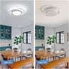 LED Ceiling Light, 32W 2880LM Modern Ceiling Light Round Small Ceiling Light Fixture, 6500K White Aluminum Close to Ceiling Light Fixture for Hallway, Bathroom, Kitchen, Living Room