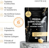 Marine Collagen Powder for Women - Marine Collagen with Hyaluronic Acid, Vitamin C, Biotin & MSM. Hydrolyzed Collagen Peptides Powder for Skin, Hair, Nails Backed by 6 Clinical Studies, 30 Servings