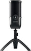 UM 3.0, USB Microphone for Podcasts, Streaming, Home Office, Cardioid Characteristic, Headphone Connection, Compatible with PC/Mac/PS4/PS5, Black